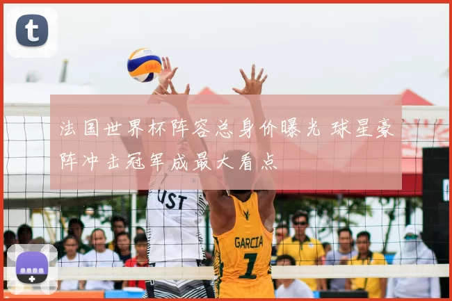 法国世界杯阵容总身价曝光 球星豪阵冲击冠军成最大看点